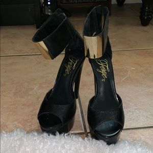 Fergie platform high heels